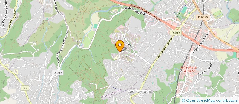 localisation de l'entreprise SOCIETE ELECTRO-THERMIQUE à MOUANS-SARTOUX