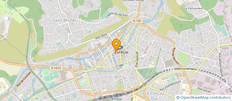 localisation de l'entreprise SOCIETE ELECTRONIQUE DE L'EURE  EVREUX