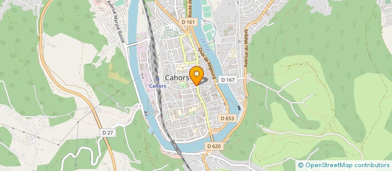 localisation de l'entreprise SOCIETE ELIOT  CAHORS