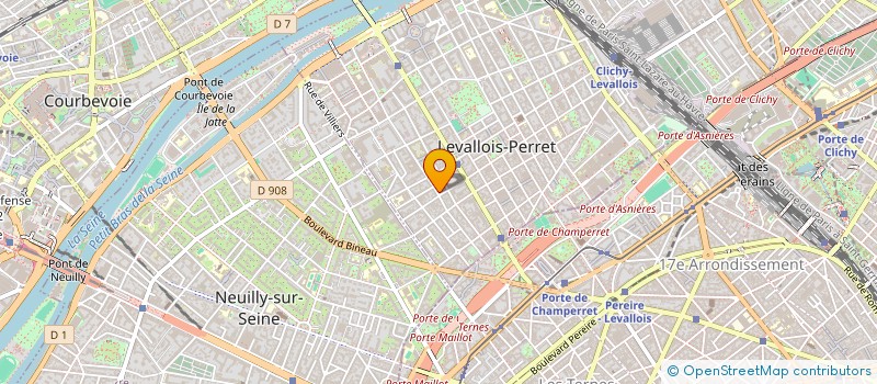 localisation de l'entreprise SOCIETE ELITE SERVICE à LEVALLOIS-PERRET