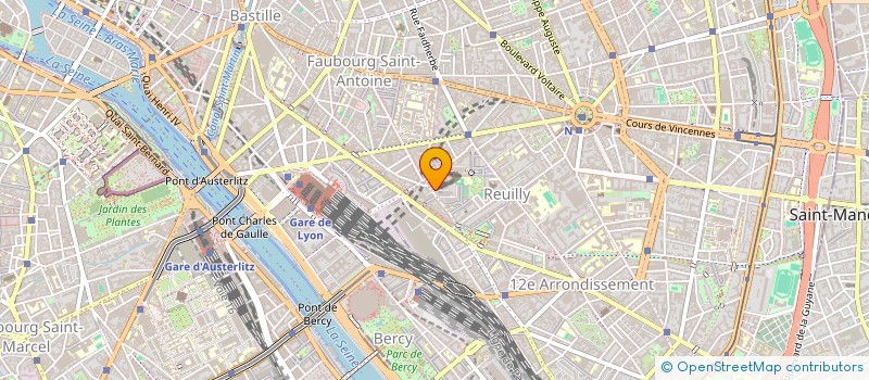 localisation de l'entreprise SOCIETE ELODIS à PARIS
