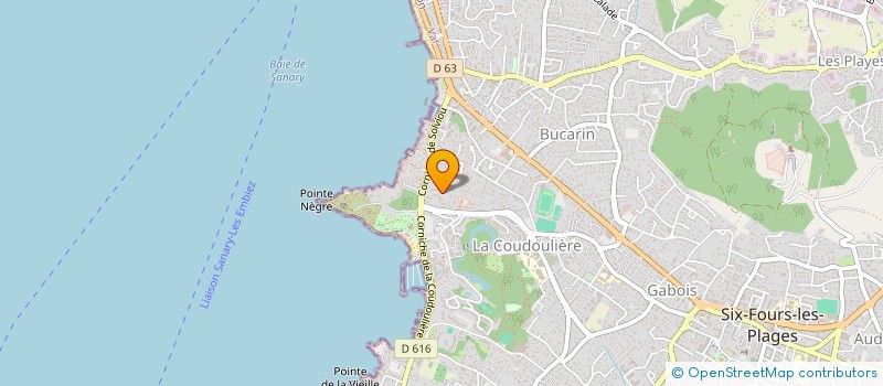 localisation de l'entreprise SOCIETE EMAB à SIX-FOURS-LES-PLAGES