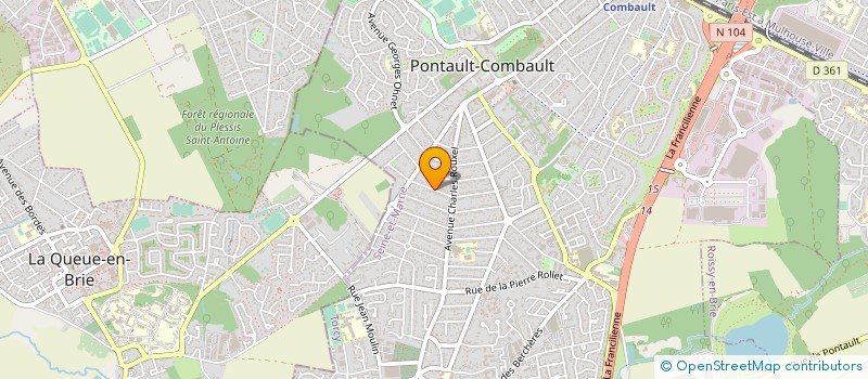 localisation de l'entreprise SOCIETE EMC à PONTAULT-COMBAULT