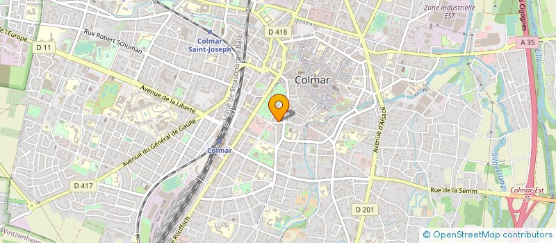 localisation de l'entreprise SOCIETE EN COMMANDITE SIMPLE ALTIPIERRE AVANTAGE  COLMAR