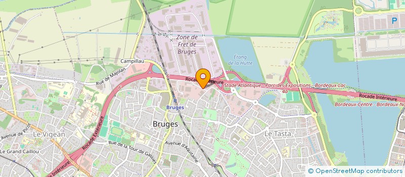 localisation de l'entreprise SOCIETE EN NOM COLLECTIF ACHARD  BRUGES