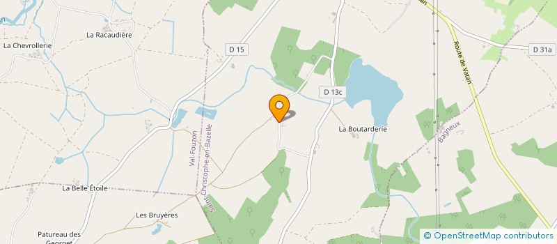 localisation de l'entreprise SOCIETE EN NOM COLLECTIF BAILLY PERE & FILLE à SAINT-CHRISTOPHE-EN-BAZELLE