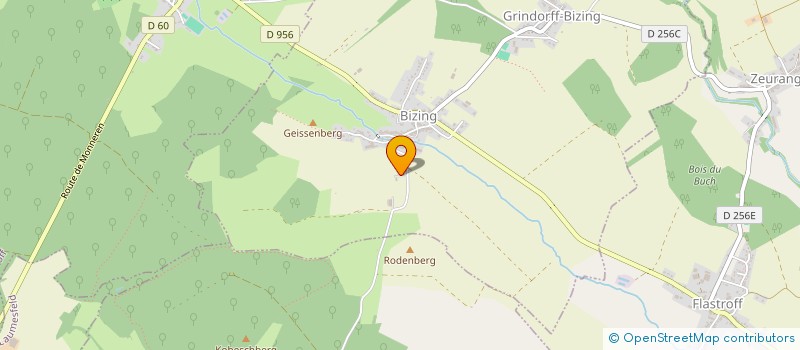 localisation de l'entreprise SOCIETE EN NOM COLLECTIF BPRH AGRI  GRINDORFF-BIZING