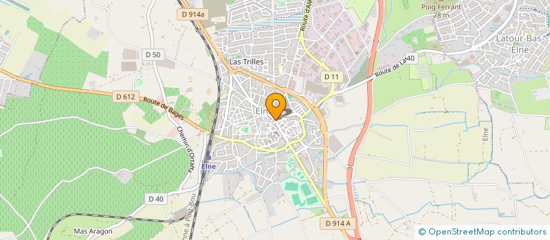 localisation de l'entreprise SOCIETE EN NOM COLLECTIF CLOTIS  ELNE