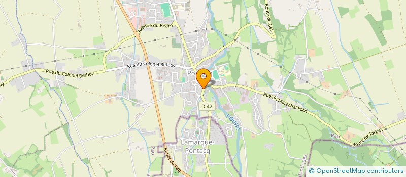 localisation de l'entreprise SOCIETE EN NOM COLLECTIF LATAPIE à PONTACQ