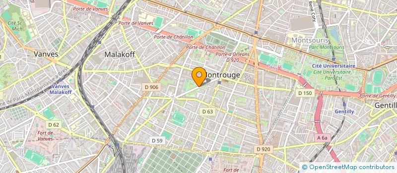 localisation de l'entreprise SOCIETE EN NOM COLLECTIF MAGNOLIA AIRCRAFT LEASING 5 PAR ABREVIATION SNC MAGNOLIA AIRCRAFT LEASING 5  MONTROUGE