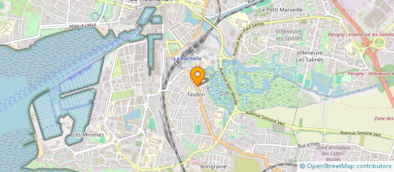localisation de l'entreprise SOCIETE EN NOM COLLECTIF PRESSING DE TAS à LA ROCHELLE