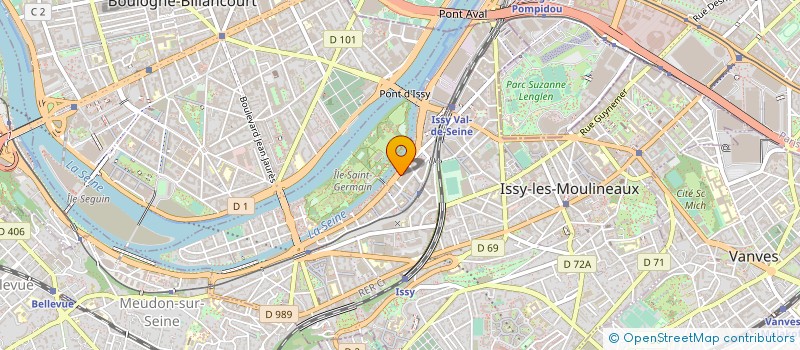localisation de l'entreprise SOCIETE EN NOM COLLECTIF ROUGET DE L'ISLE - SINVIM à ISSY-LES-MOULINEAUX