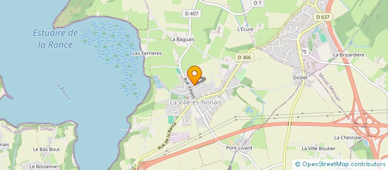 localisation de l'entreprise SOCIETE EN NON COLLECTIF BSDD  LA VILLE-ES-NONAIS