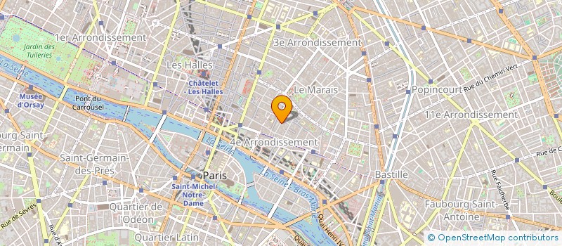 localisation de l'entreprise SOCIETE EN PARTICIPATION AGENCE HARRBURGER  PARIS