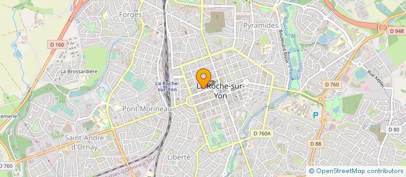localisation de l'entreprise SOCIETE EN PARTICIPATION D'AGENTS GENERAUX D'ASSURANCES LIAIGRE SAUPIN CHERON à LA ROCHE-SUR-YON