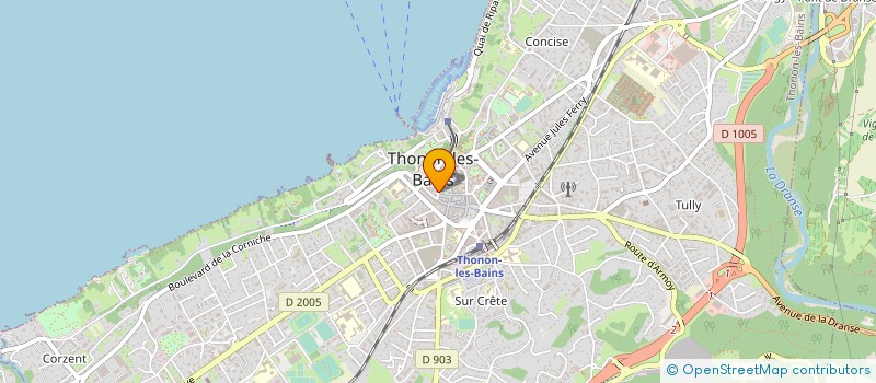localisation de l'entreprise SOCIETE EN PARTICIPATION GUILLOU à THONON-LES-BAINS
