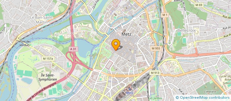 localisation de l'entreprise SOCIETE EN PARTICIPATION LES PEGUES  METZ