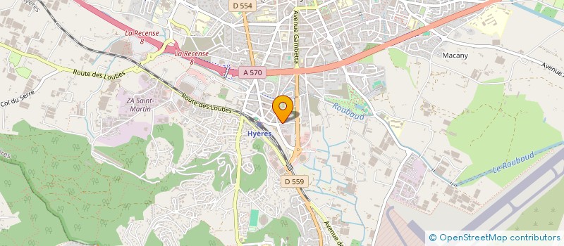 localisation de l'entreprise SOCIETE EN PARTICIPATION MONTE VERDE-SEGEPRIM à HYERES