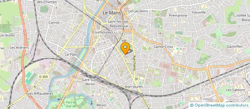 localisation de l'entreprise SOCIETE EN PARTICIPATION - SEP 5 à LE MANS