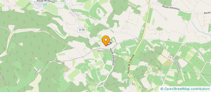 localisation de l'entreprise SOCIETE ENERGIE PERTUISIENNE à ANSOUIS