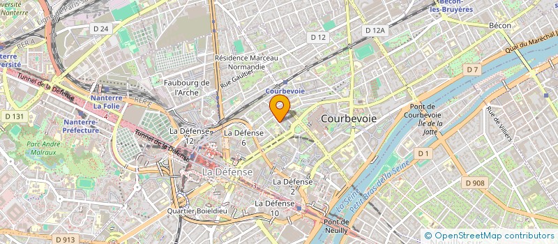 localisation de l'entreprise SOCIETE ENERGY CONSULT GATE à COURBEVOIE