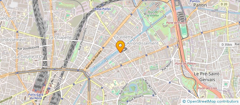 localisation de l'entreprise SOCIETE ENTREPOSITAIRE PARISIENNE à PARIS