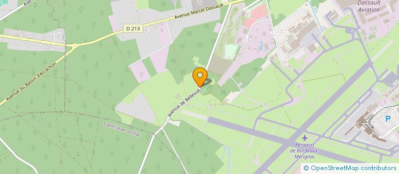 localisation de l'entreprise SOCIETE ENTRETIEN ET SERVICES  MERIGNAC