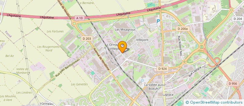 localisation de l'entreprise SOCIETE ENTRETIEN REPARATION MATERIEL ENVIRONNEMENT RECYCLAGE  BLOIS