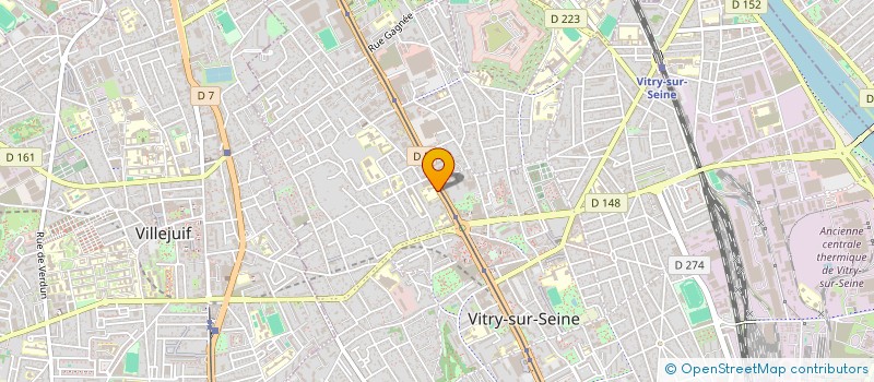 localisation de l'entreprise SOCIETE EPIN  VITRY-SUR-SEINE