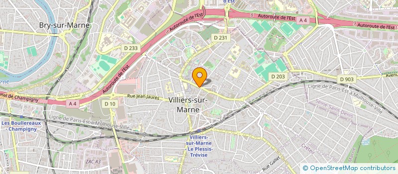 localisation de l'entreprise SOCIETE EQUIP FRANCE à VILLIERS-SUR-MARNE