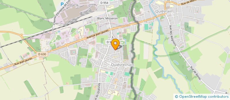 localisation de l'entreprise SOCIETE EQUIPART FRERES à QUIEVRECHAIN