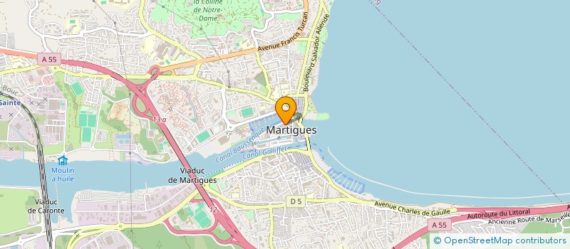 localisation de l'entreprise SOCIETE EQUIPEMENT ET ENTRETIEN SERVICES  MARTIGUES