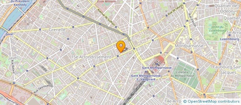 localisation de l'entreprise SOCIETE ERCAP  PARIS