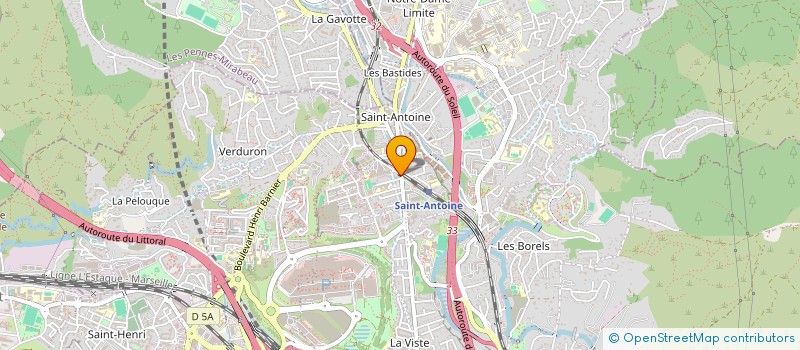 localisation de l'entreprise SOCIETE ERKON à MARSEILLE