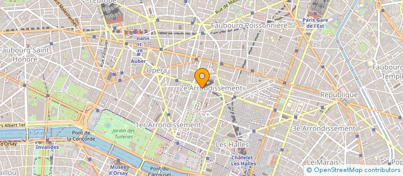 localisation de l'entreprise SOCIETE ESBE à PARIS