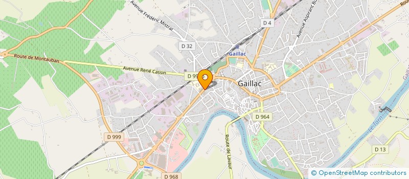 localisation de l'entreprise SOCIETE ESCAFFIT à GAILLAC