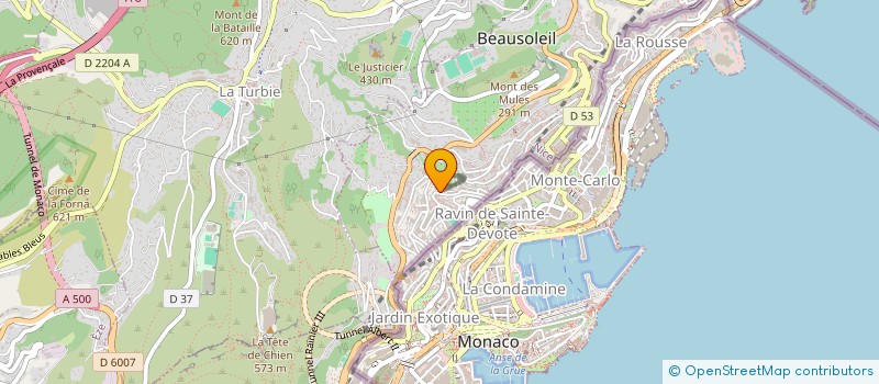 localisation de l'entreprise SOCIETE ESSABRI à BEAUSOLEIL