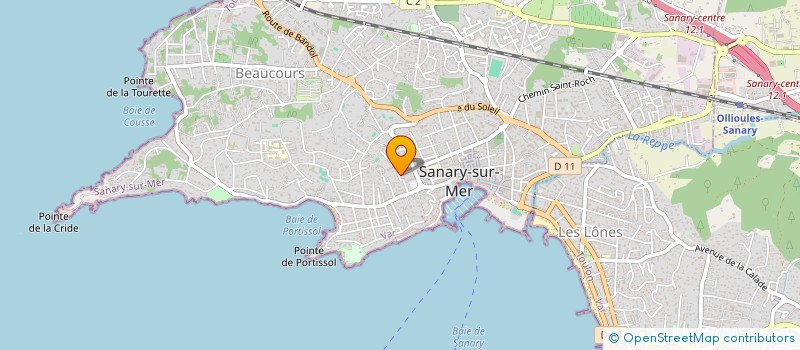 localisation de l'entreprise SOCIETE ESTIENNE MONTAGE à SANARY-SUR-MER
