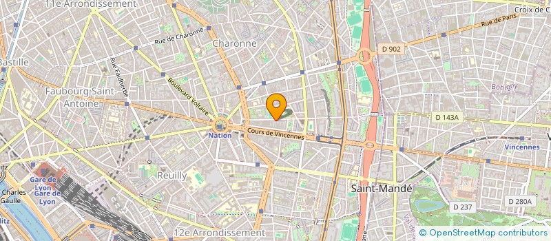 localisation de l'entreprise SOCIETE ETUDE ET MATERIELS DE FONDATIONS  PARIS