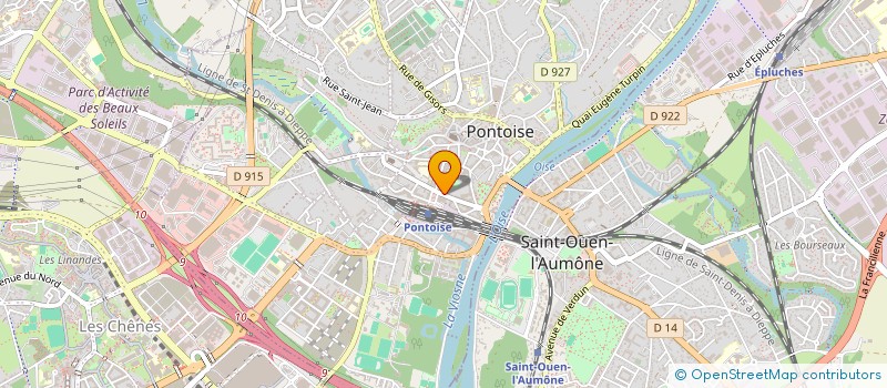 localisation de l'entreprise SOCIETE ETUDE TECHNIQUES ET COMMERCIALES à PONTOISE