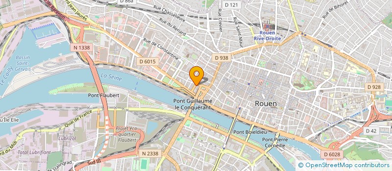 localisation de l'entreprise SOCIETE ETUDES DE NORMANDIE à ROUEN