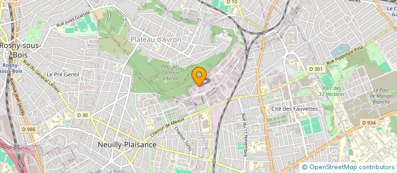 localisation de l'entreprise SOCIETE ETUDES ELECTRO-ACOUSTIQUE à NEUILLY-SUR-MARNE