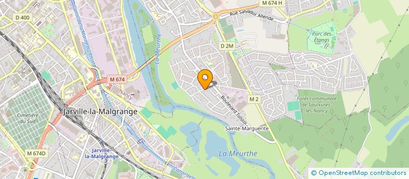 localisation de l'entreprise SOCIETE ETUDES ET GESTION AERONAUTIQUE  TOMBLAINE
