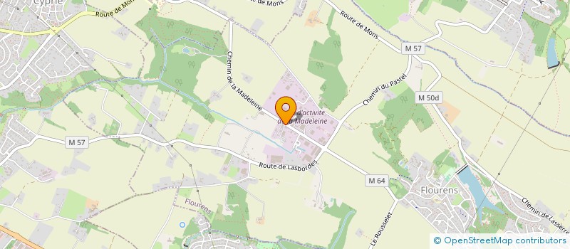 localisation de l'entreprise SOCIETE ETUDES ET REALISATIONS ELECTRONIQUES ET MICRO-SYSTEMES PAR ABREVIATION : E.R.E.M.S. à FLOURENS