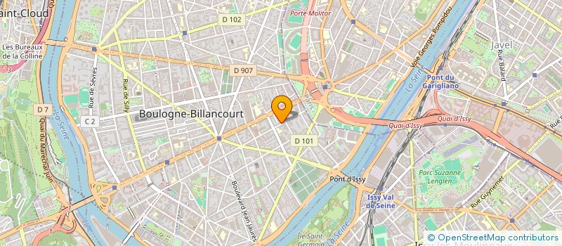 localisation de l'entreprise SOCIETE ETUDES IMMOBILIERES CONSULTANT à BOULOGNE-BILLANCOURT