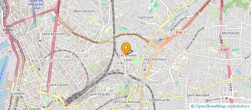 localisation de l'entreprise SOCIETE ETUDES REALISATIONS SYSTEMES à MARSEILLE