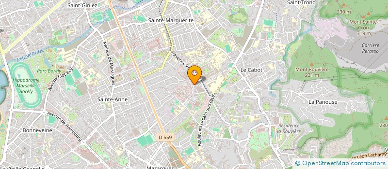 localisation de l'entreprise SOCIETE ETUDES TECHNIQUES CONSTRUCTION à MARSEILLE