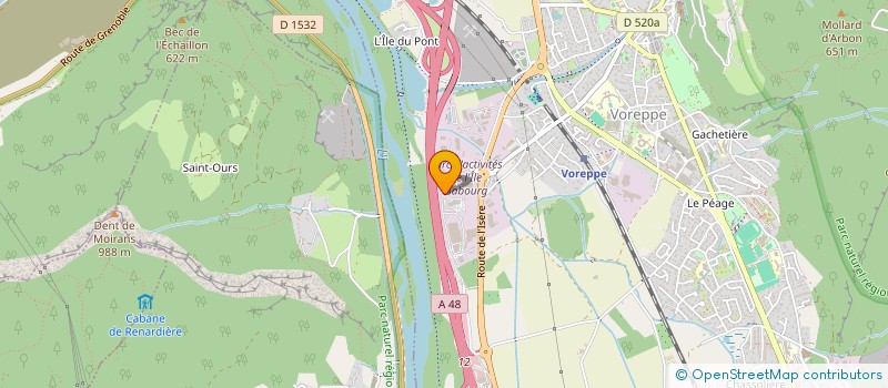 localisation de l'entreprise SOCIETE EUROMECAGRAPH à VOREPPE