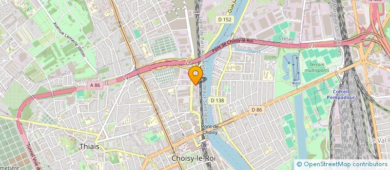 localisation de l'entreprise SOCIETE EUROPE AUTO à CHOISY-LE-ROI