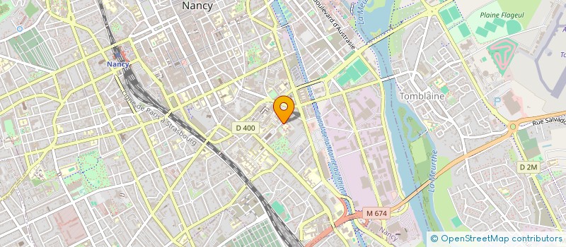 localisation de l'entreprise SOCIETE EUROPEEENNE DE PHARMACOGENOMIQUE ET THERANOSTIQUE  NANCY